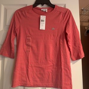 New Lacoste girls shirt size 14